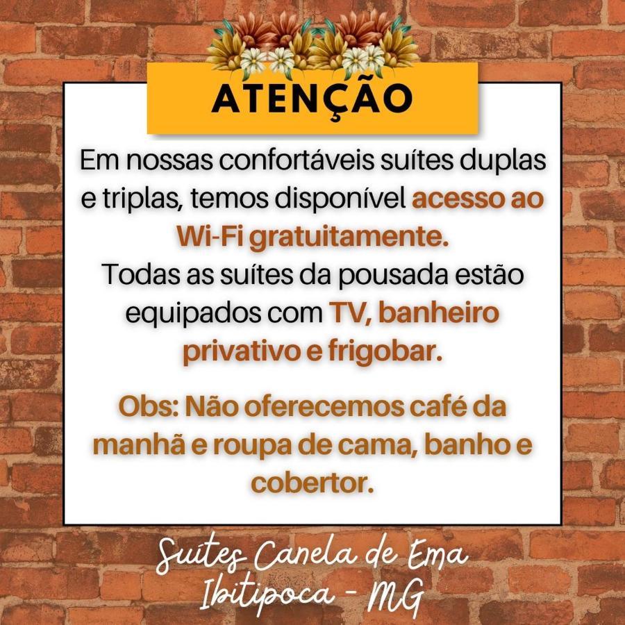 Suites Canela De Ema - Ibitipoca Conceição da Ibitipoca Extérieur photo